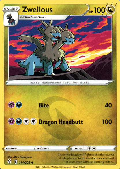 Zweilous - Evolving Skies - 114 - Front