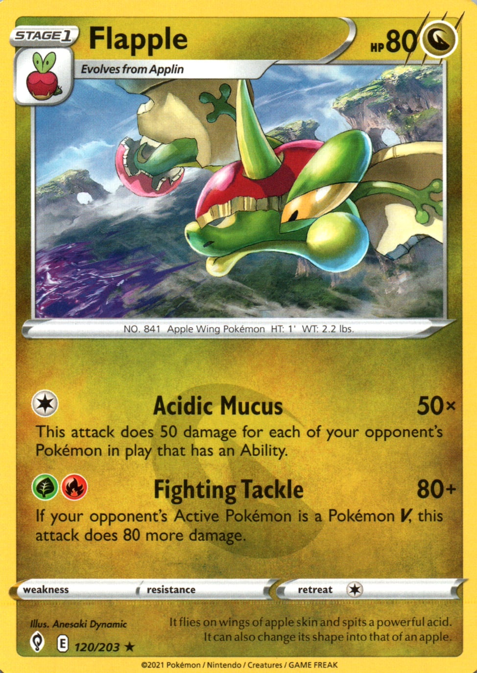 Flapple - Evolving Skies - 120 - Front