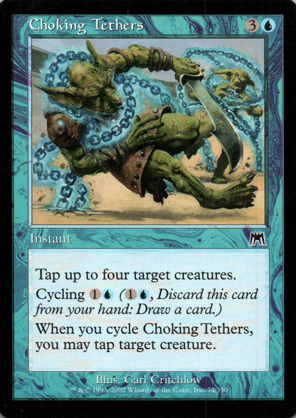 Choking Tethers - Onslaught - 74 - Front