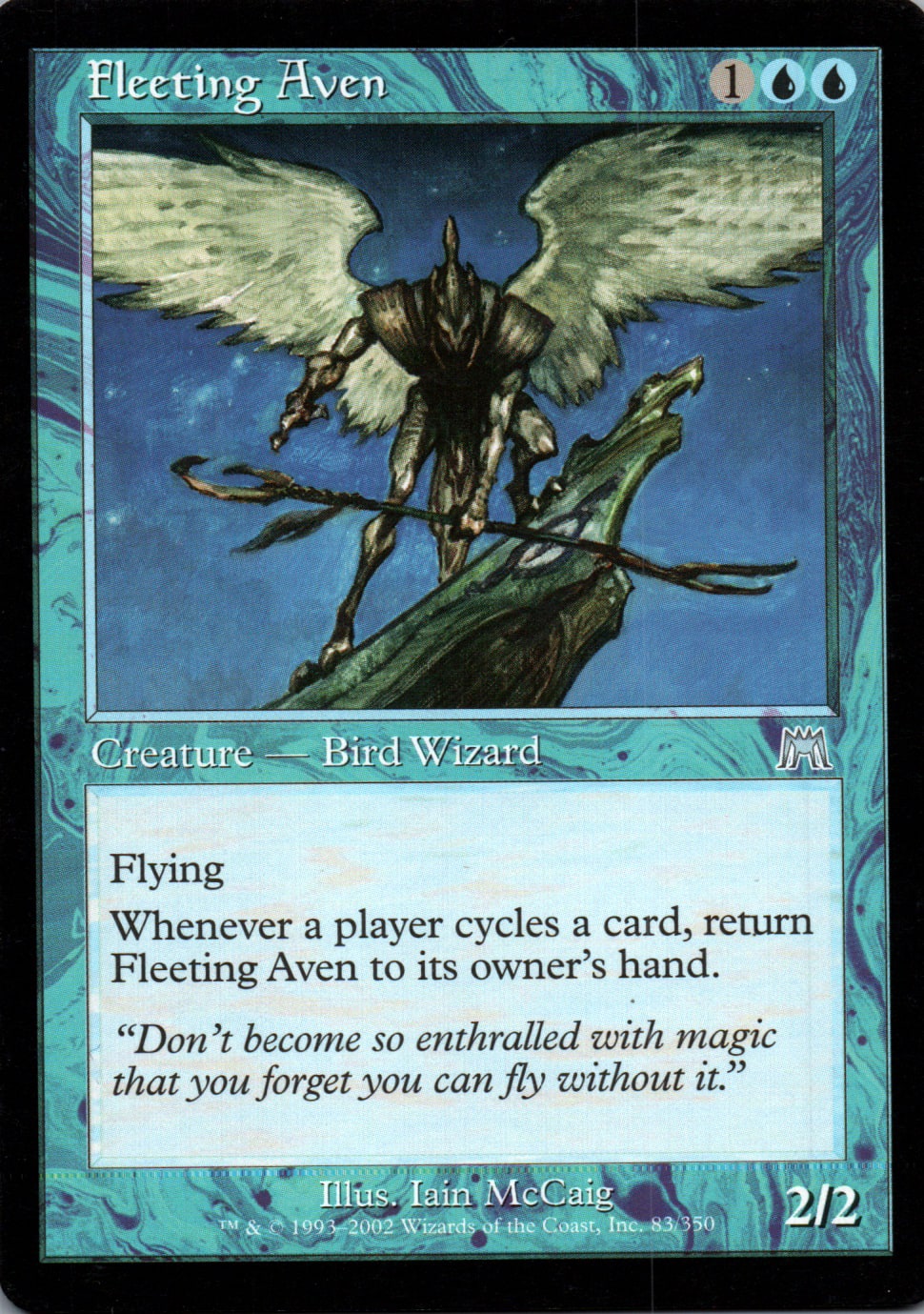 Fleeting Aven - Onslaught - 83 - Front