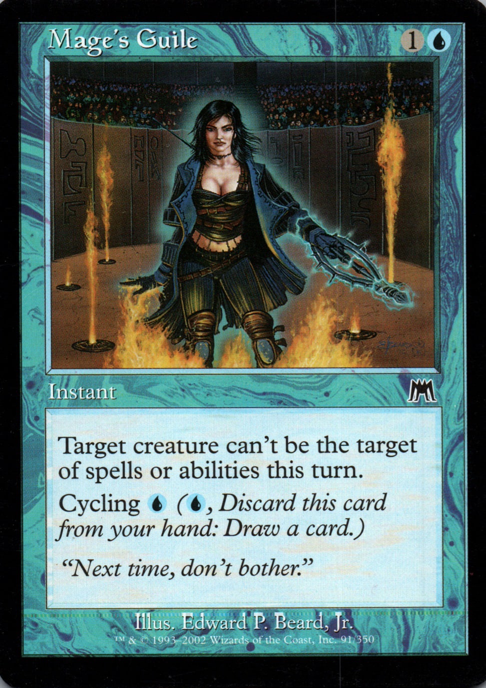 Mage's Guile - Onslaught - 91 - Front