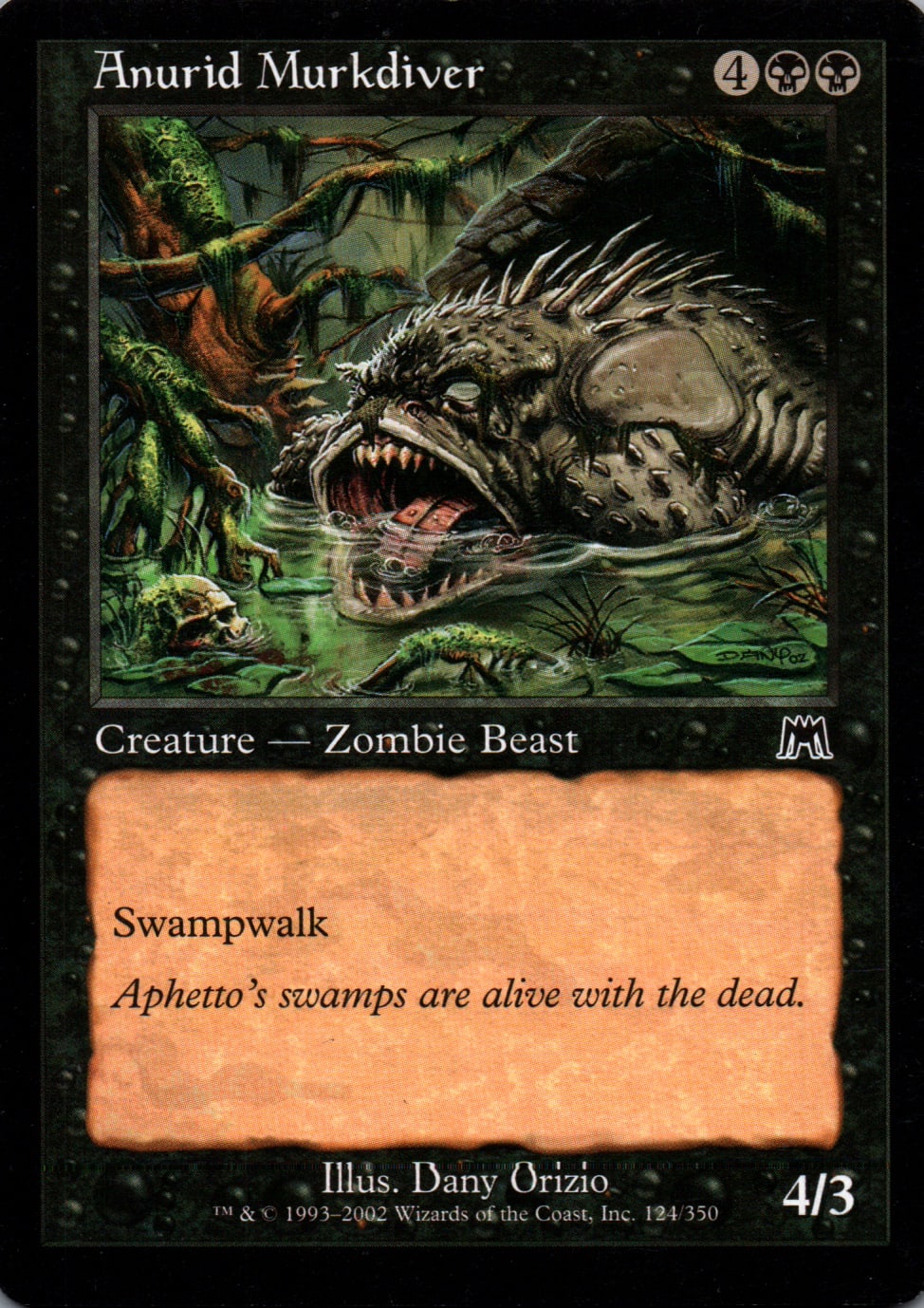Anurid Murkdiver - Onslaught - 124 - Front