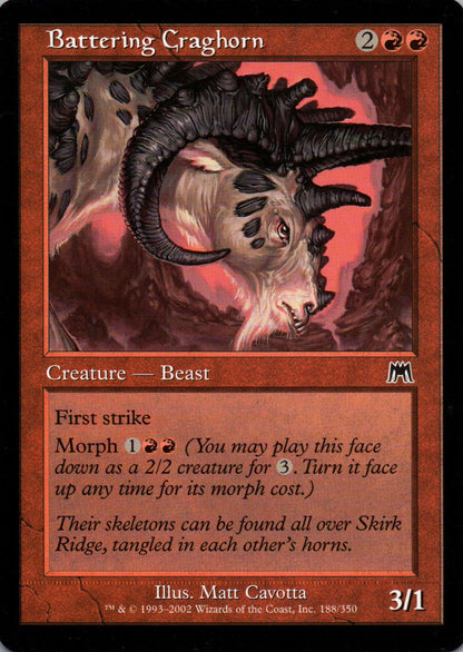 Battering Craghorn - Onslaught - 188 - Front