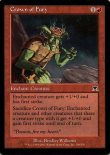 Crown of Fury - Onslaught - 196 - Front