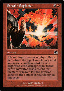 Erratic Explosion - Onslaught - 201 - Front