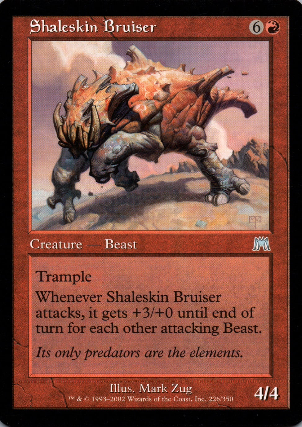 Shaleskin Bruiser - Onslaught - 226 - Front