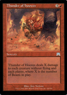 Thunder of Hooves - Onslaught - 242 - Front