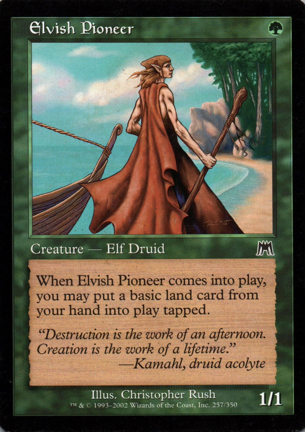 Elvish Pioneer - Onslaught - 257 - Front