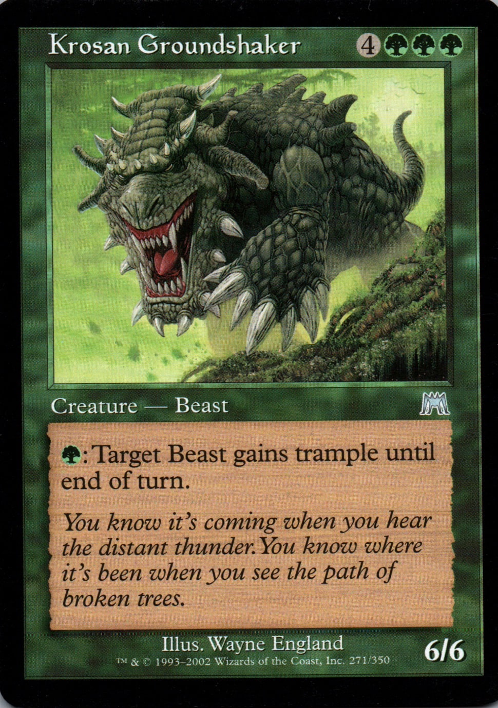 Krosan Groundshaker - Onslaught - 271 - Front