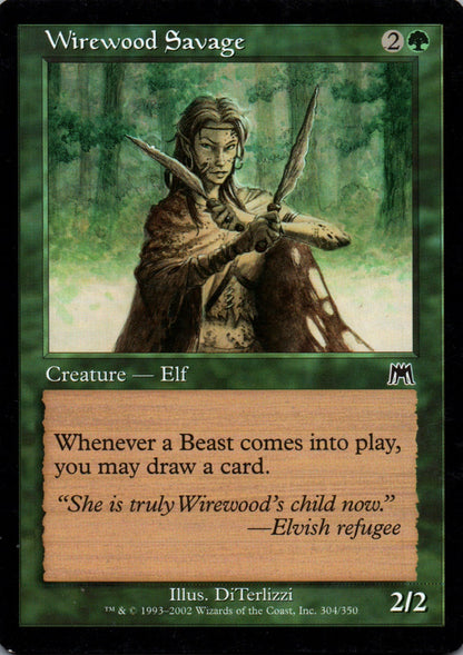 Wirewood Savage - Onslaught - 304 - Front