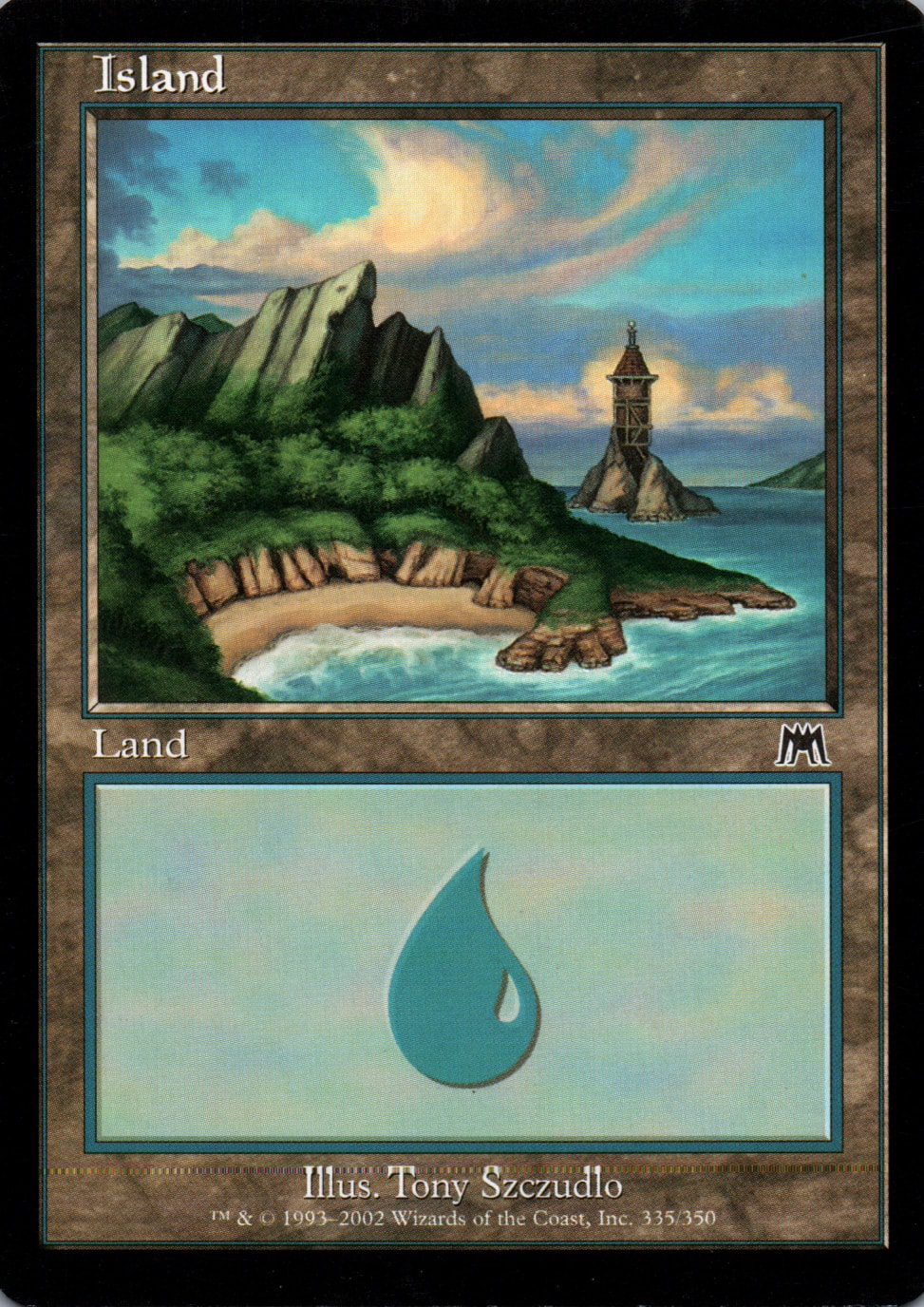 Island - Onslaught - 335 - Front