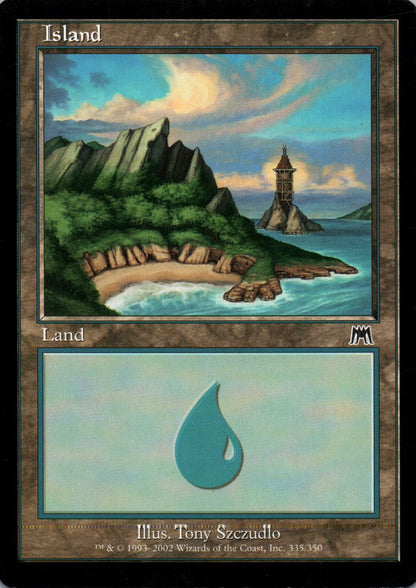 Island - Onslaught - 335 - Front