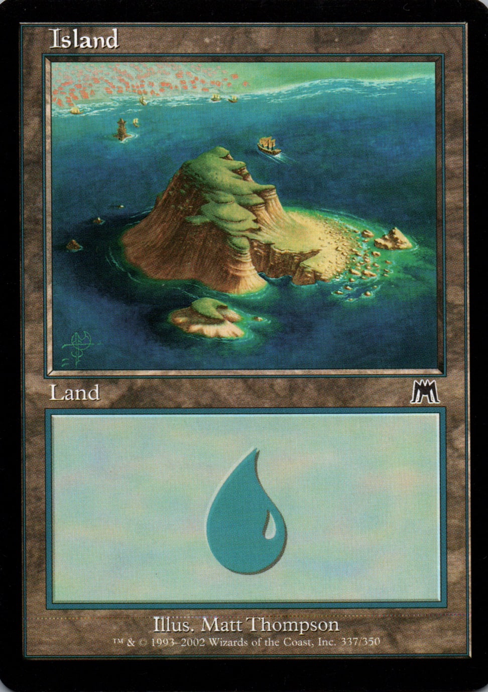 Island - Onslaught - 337 - Front