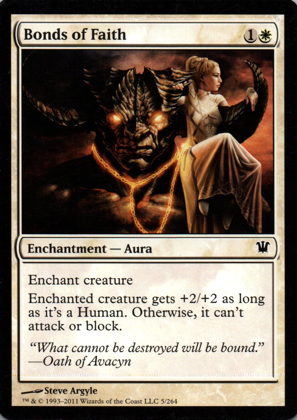 Bonds of Faith - Innistrad - 5 - Front