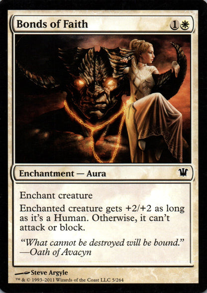 Bonds of Faith - Innistrad - 5 - Front