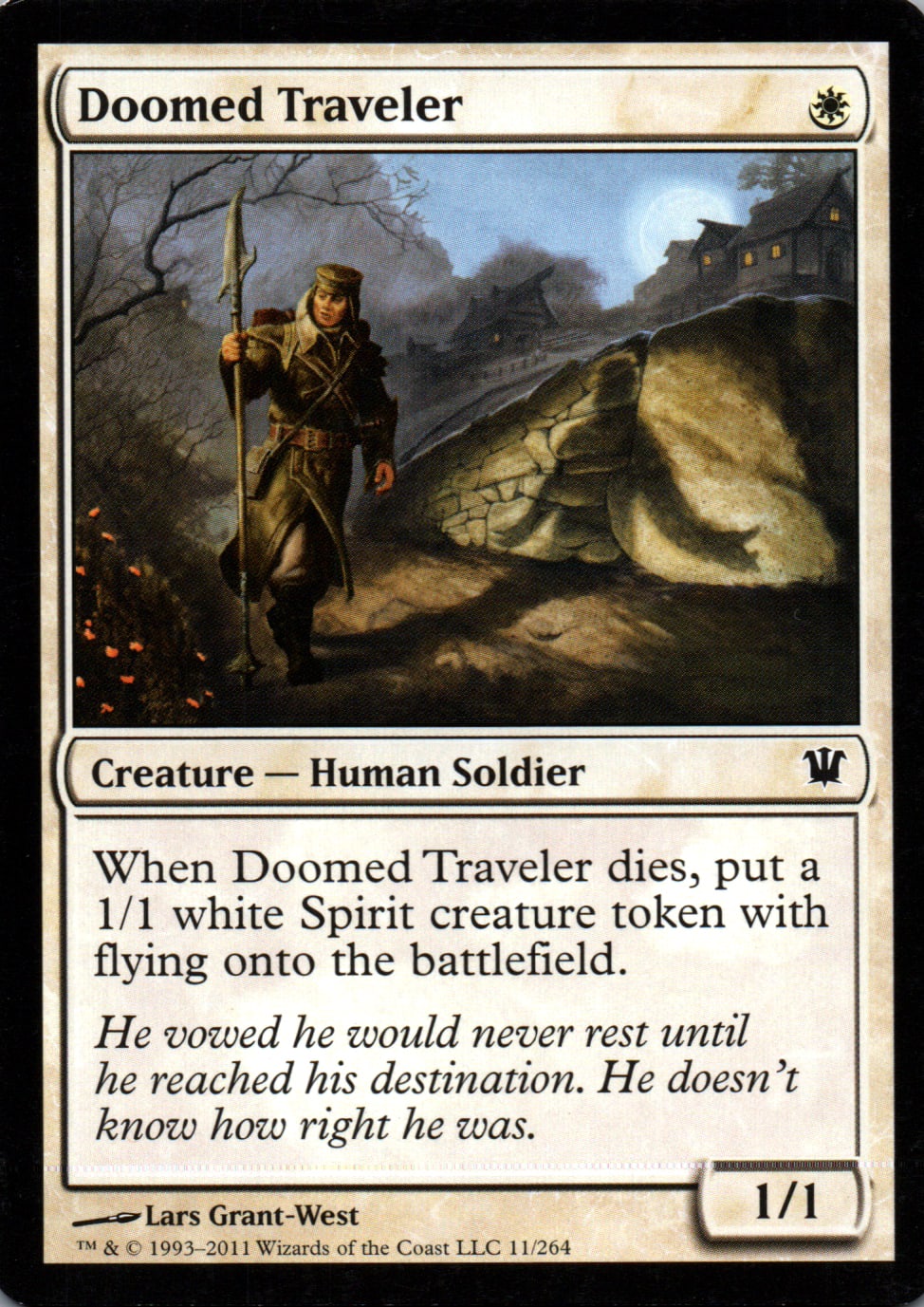 Doomed Traveler - Innistrad - 11 - Front