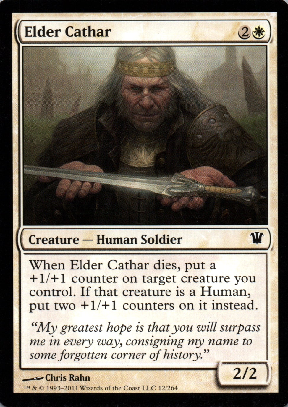 Elder Cathar - Innistrad - 12 - Front