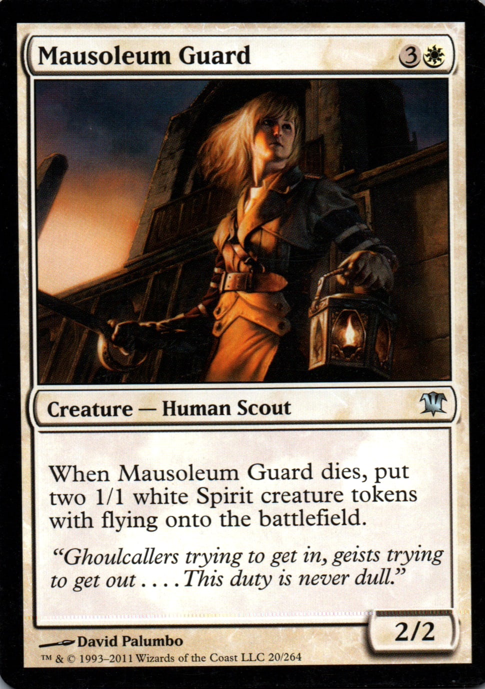 Mausoleum Guard - Innistrad - 20 - Front