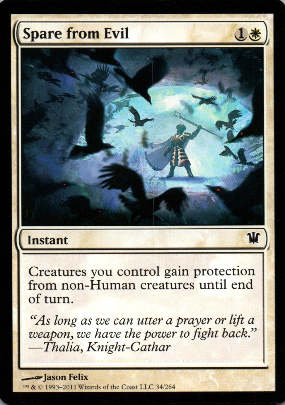 Spare from Evil - Innistrad - 34 - Front