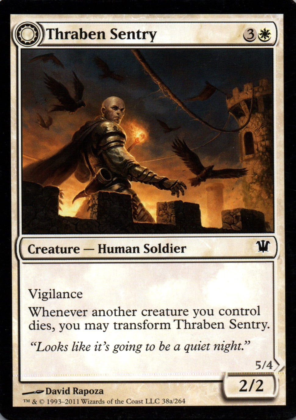 Thraben Sentry // Thraben Militia - Innistrad - 38 - Front