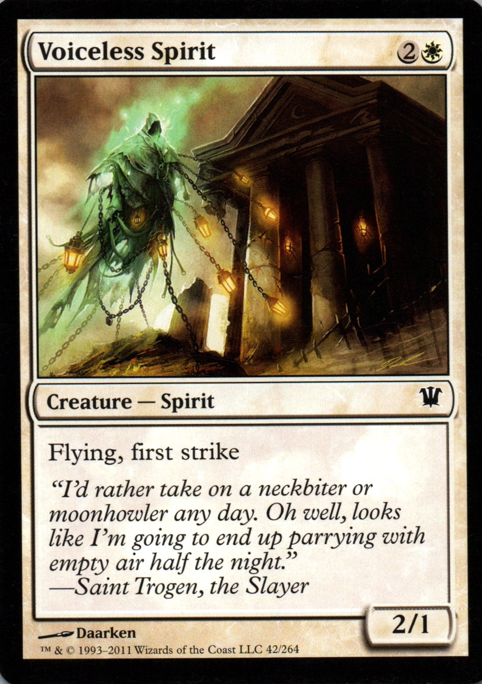 Voiceless Spirit - Innistrad - 42 - Front