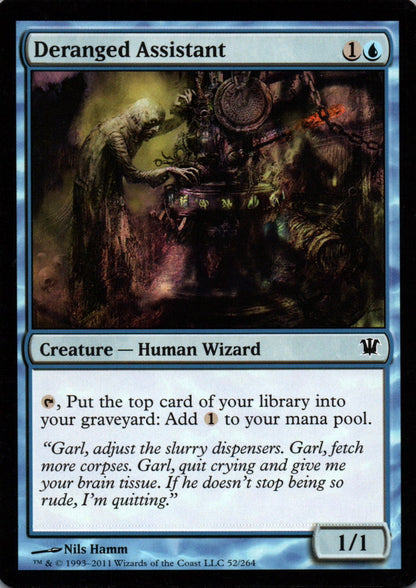 Deranged Assistant - Innistrad - 52 - Front