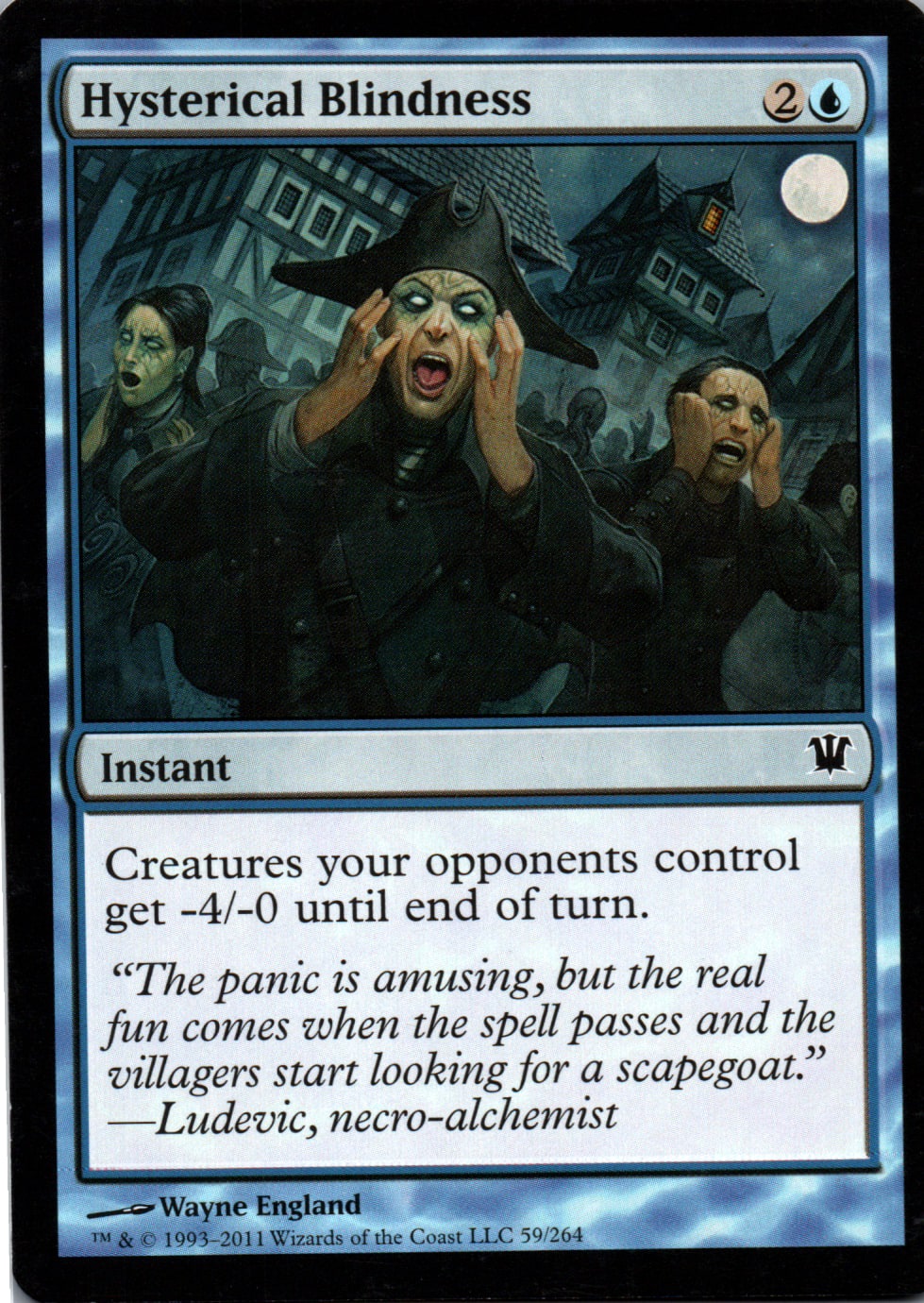 Hysterical Blindness - Innistrad - 59 - Front