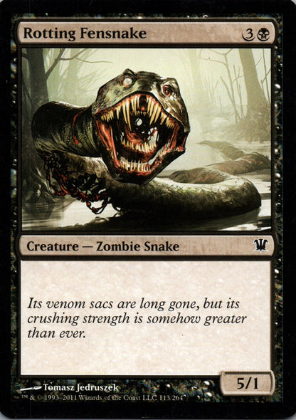 Rotting Fensnake - Innistrad - 113 - Front