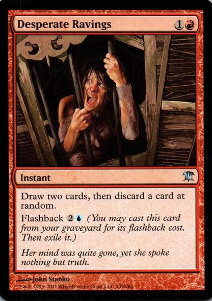 Desperate Ravings - Innistrad - 139 - Front