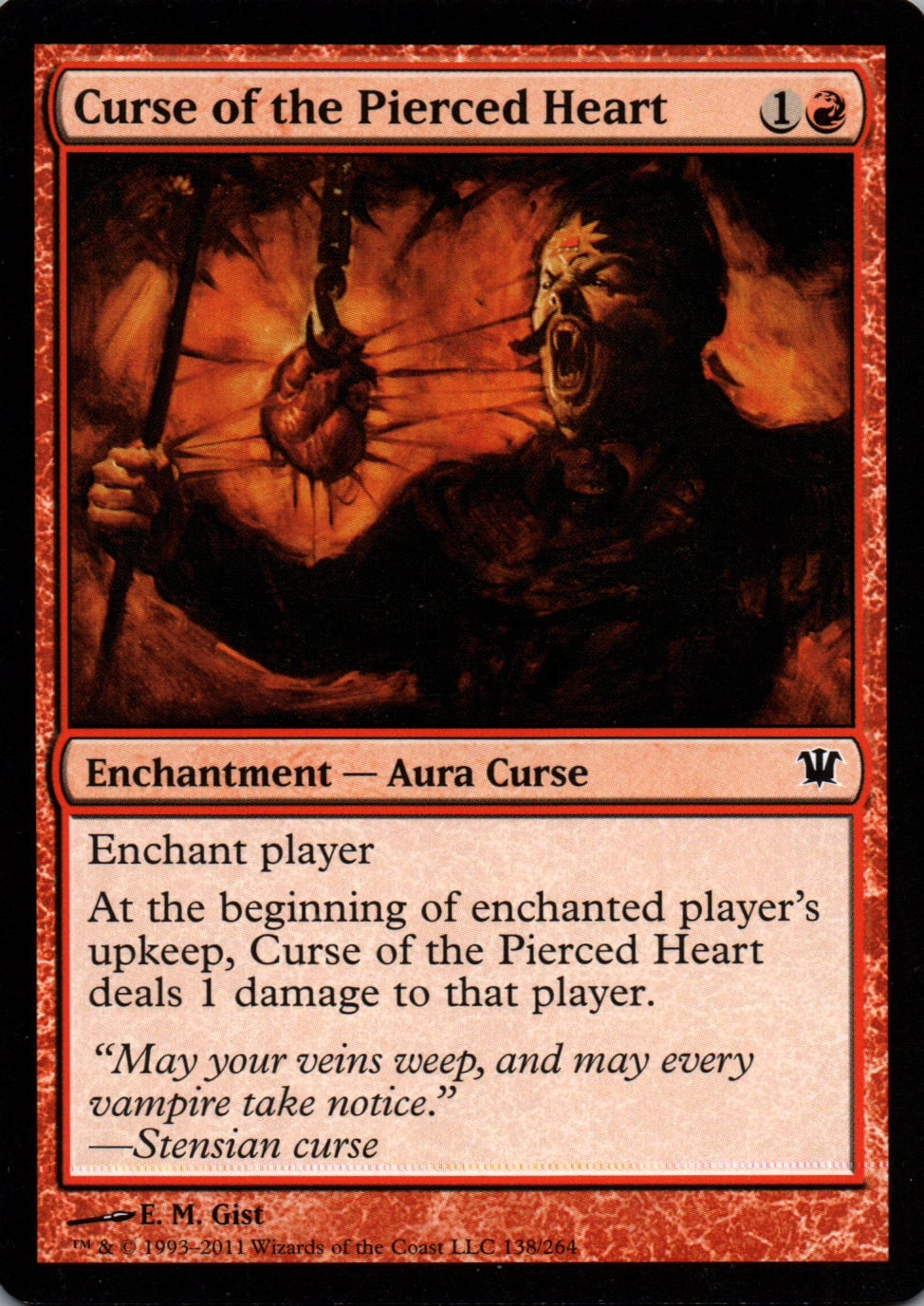 Curse of the Pierced Heart - Innistrad - 138 - Front