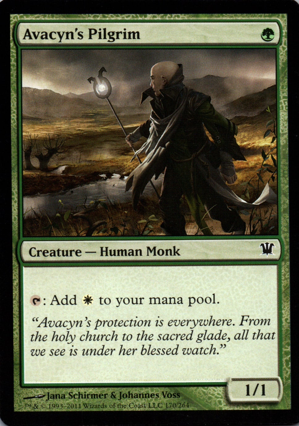 Avacyn's Pilgrim - Innistrad - 170 - Front