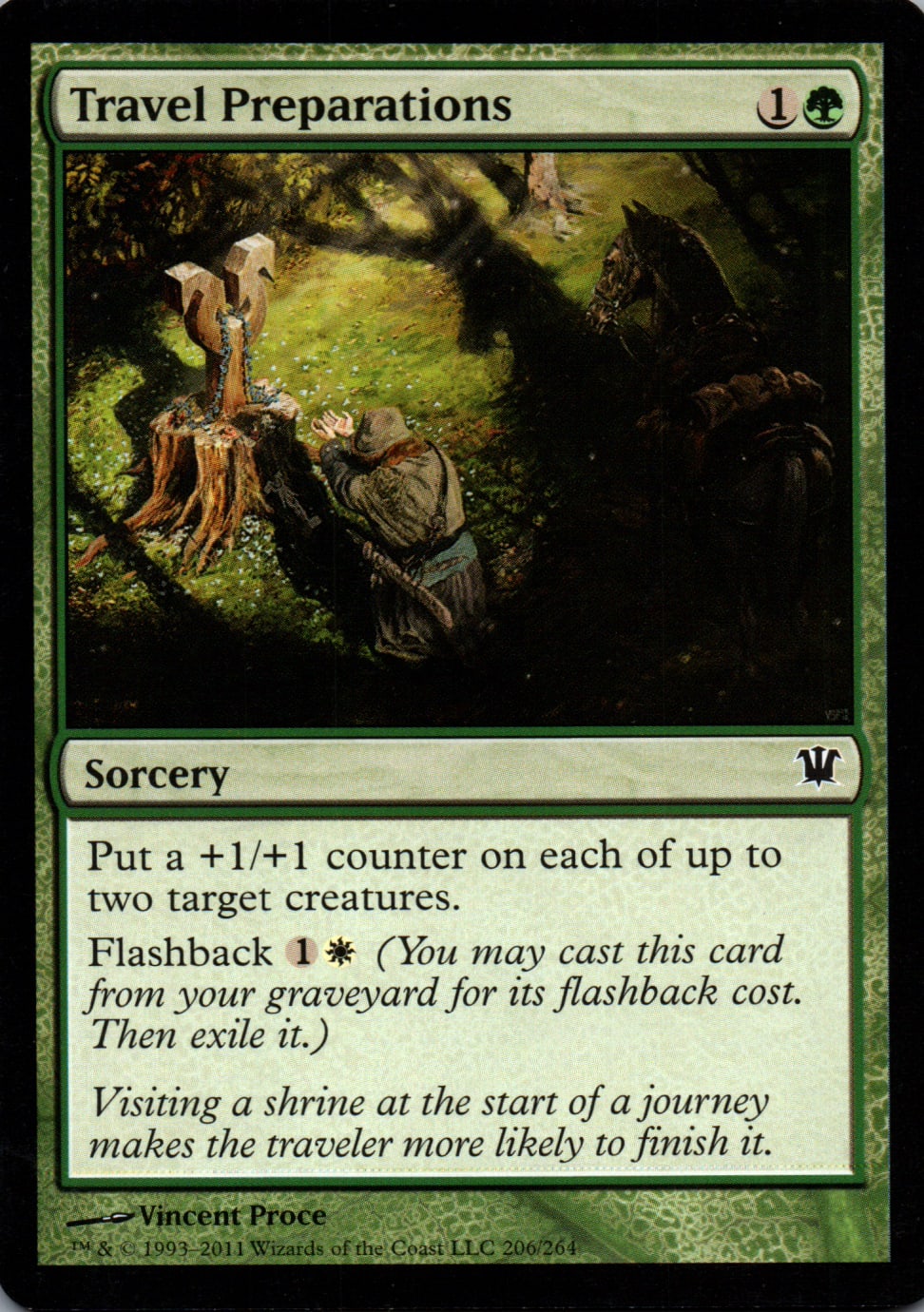 Travel Preparations - Innistrad - 206 - Front