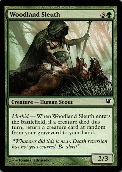 Woodland Sleuth - Innistrad - 210 - Front
