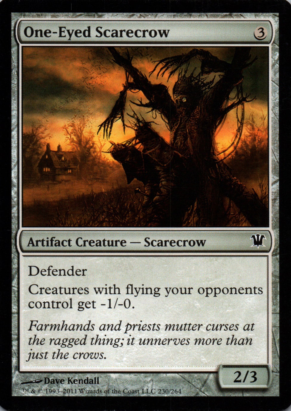 One-Eyed Scarecrow - Innistrad - 230 - Front