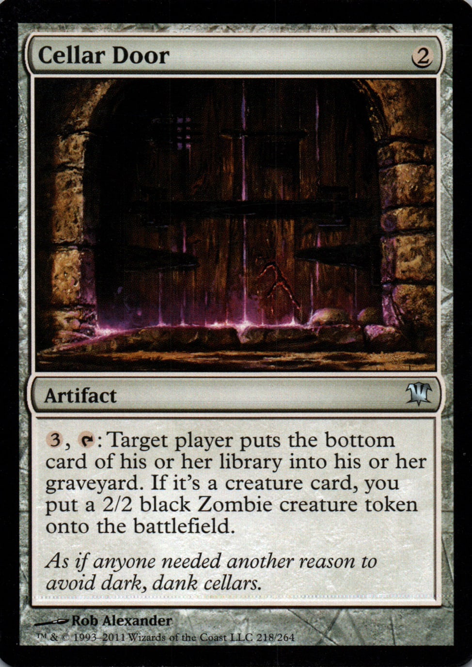 Cellar Door - Innistrad - 218 - Front