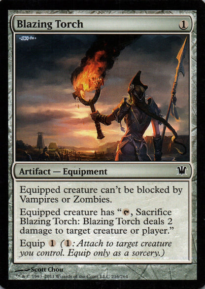 Blazing Torch - Innistrad - 216 - Front