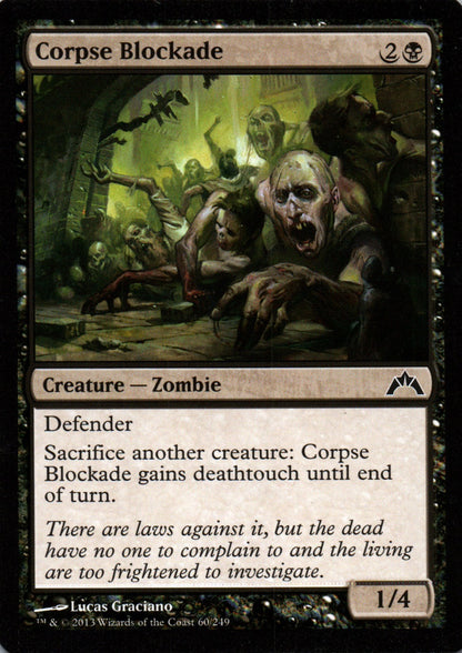 Corpse Blockade - Gatecrash - 60 - Front