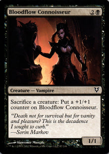 Bloodflow Connoisseur - Avacyn Restored - 87 - Front