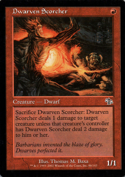 Dwarven Scorcher - Judgment - 86 - Front