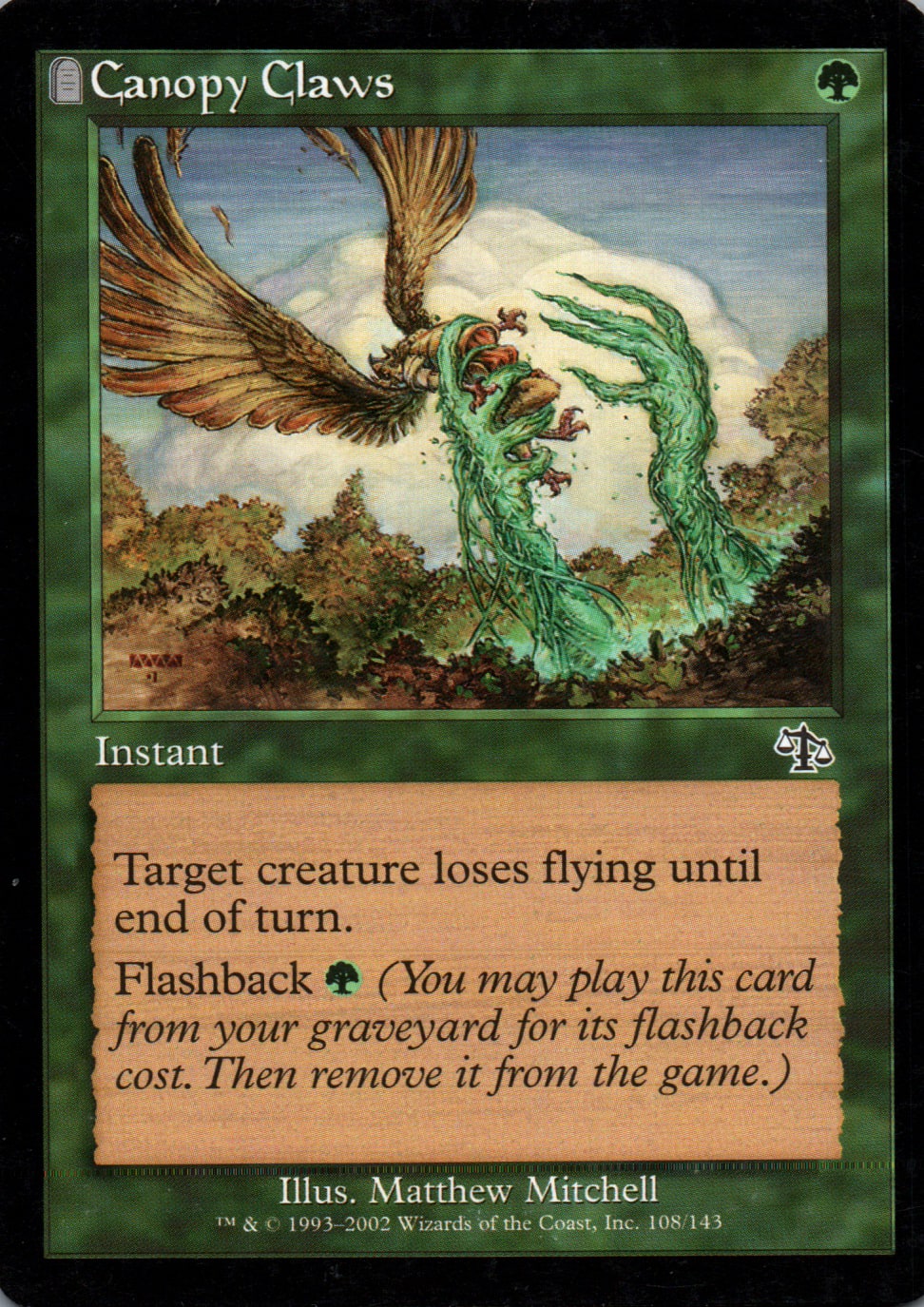 Canopy Claws - Judgment - 108 - Front