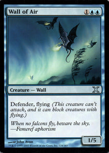 Wall of Air - Tenth Edition - 124 - Front