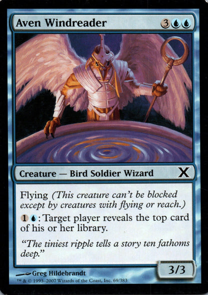 Aven Windreader - Tenth Edition - 69 - Front