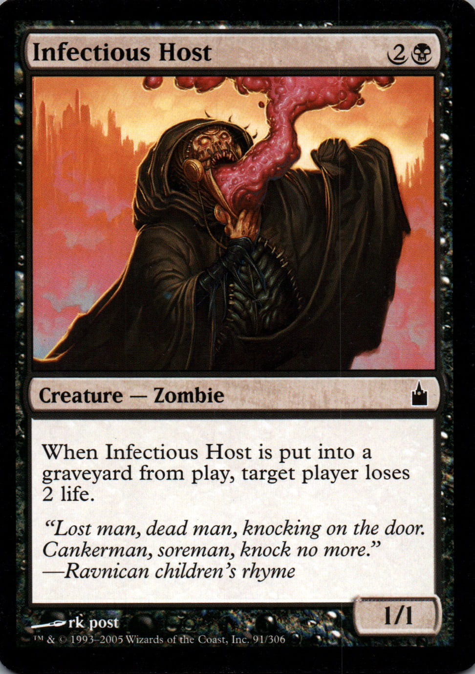 Infectious Host - Ravnica: City of Guilds - 91 - Front