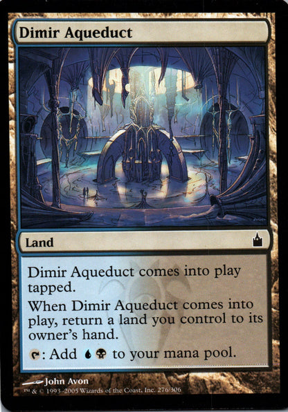 Dimir Aqueduct - Ravnica: City of Guilds - 276 - Front