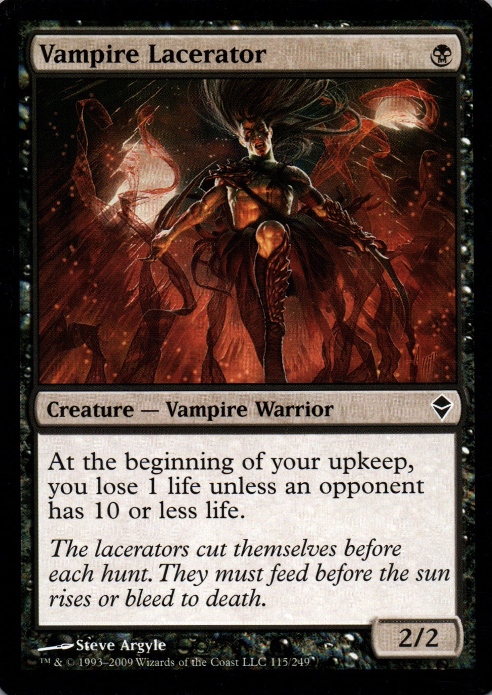 Vampire Lacerator - Zendikar - 115 - Front
