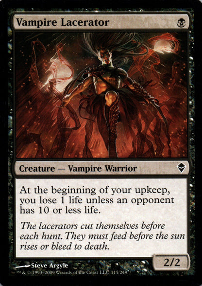 Vampire Lacerator - Zendikar - 115 - Front