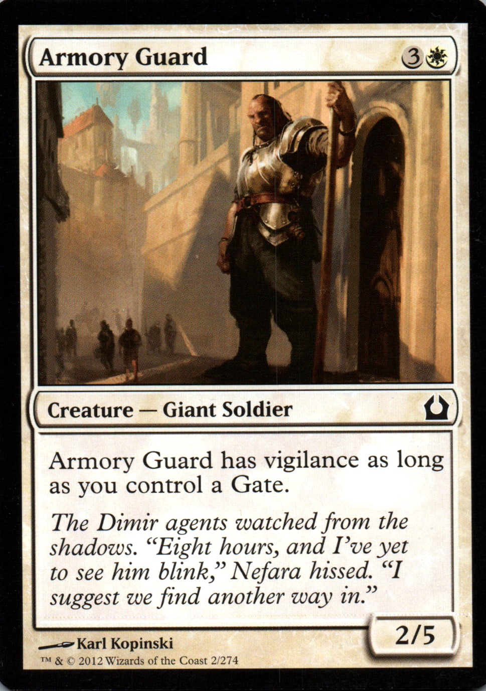 Armory Guard - Return to Ravnica - 2 - Front