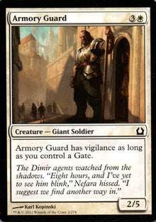 Armory Guard - Return to Ravnica - 2 - Front