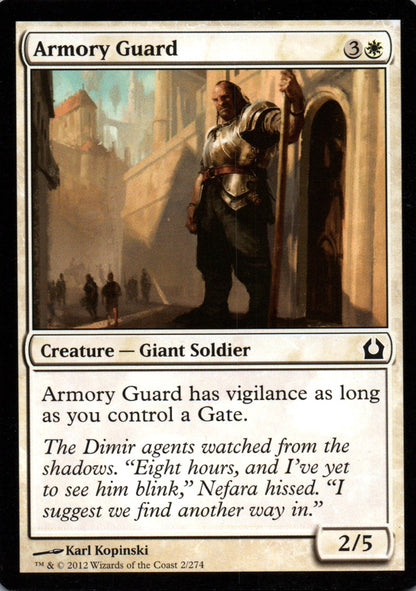 Armory Guard - Return to Ravnica - 2 - Front
