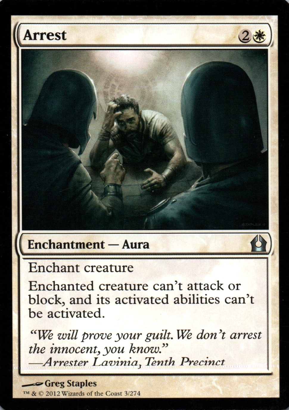 Arrest - Return to Ravnica - 3 - Front
